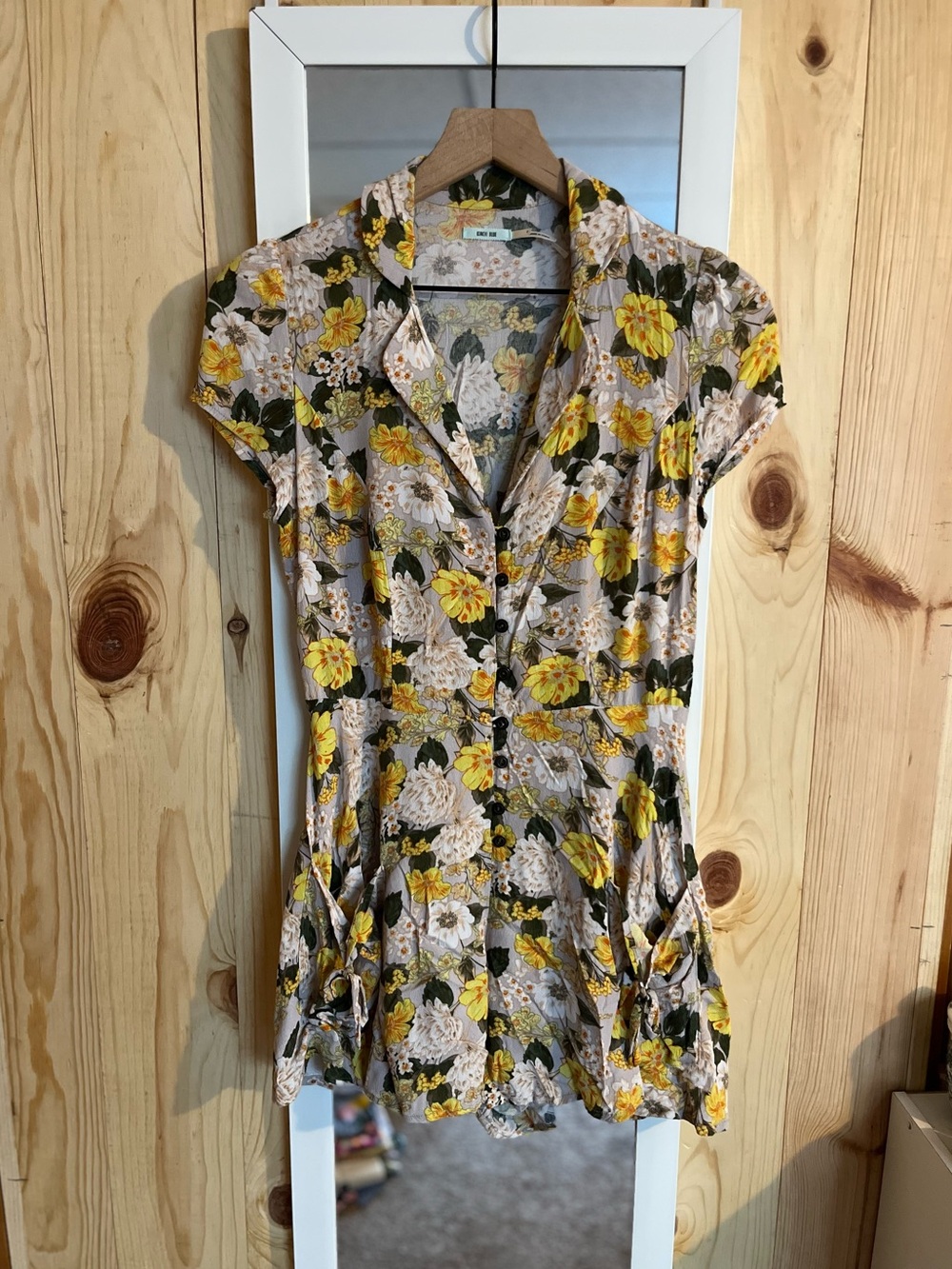 Kimchi Blue Urban Outfitters Floral Romper